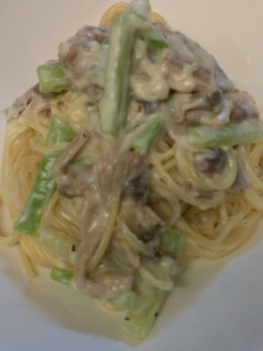 きのこのクリームパスタ-レシピのメイン写真