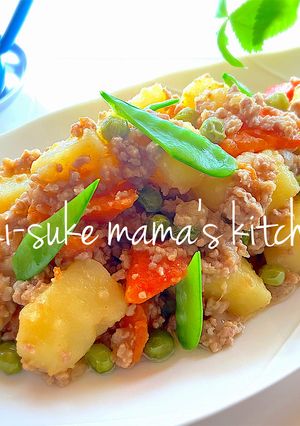 昭和‼さいたま大谷小学校給食❤肉じゃがஐ-レシピのメイン写真