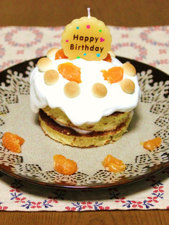 一歳の赤ちゃん用バースデーケーキ!-レシピのメイン写真