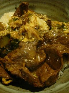 長ネギと舞茸の牛肉丼☆熊本牛の贅沢丼-レシピのメイン写真