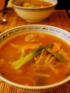 満腹&ヘルシーな☆韓国春雨の食べるスープ-レシピのメイン写真