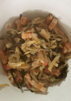 切干大根&ベーコンの煮物-レシピのメイン写真