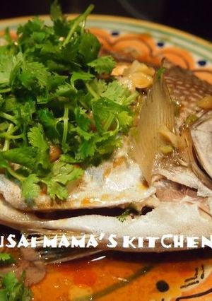 中華風蒸し魚-レシピのメイン写真