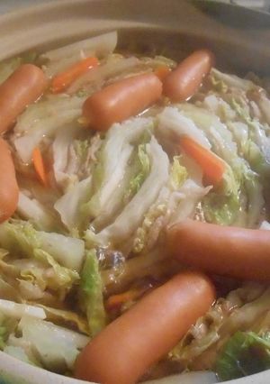 ミルフィーユ鍋＋根菜で幼児にも-レシピのメイン写真
