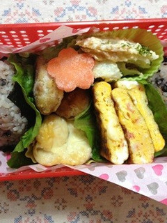 お弁当に✿カニカマ1本で塩麹卵焼き-レシピのメイン写真