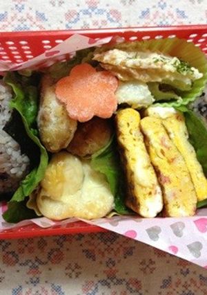 お弁当に✿カニカマ1本で塩麹卵焼き-レシピのメイン写真