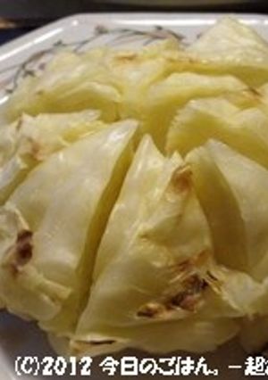 きゃべつのホイル焼 グリルで焼くだけ♪-レシピのメイン写真