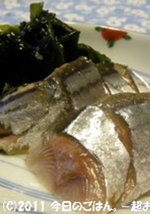 シメさんま　合わせ酢に漬けとくだけ-レシピのメイン写真