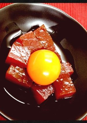 山椒が香る まぐろの醤油漬け-レシピのメイン写真