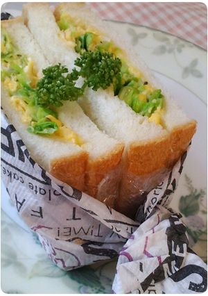 卵キャベツサンド-レシピのメイン写真