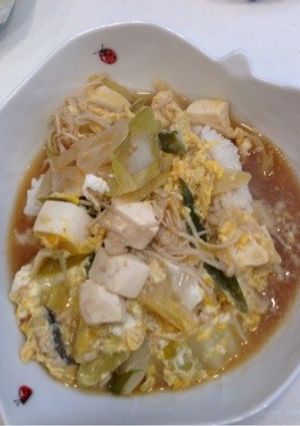 水炊き鍋の残り丼-レシピのメイン写真