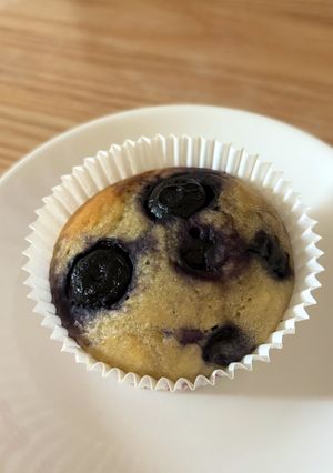 ヨーグルトで作るブルーベリーマフィン-レシピのメイン写真