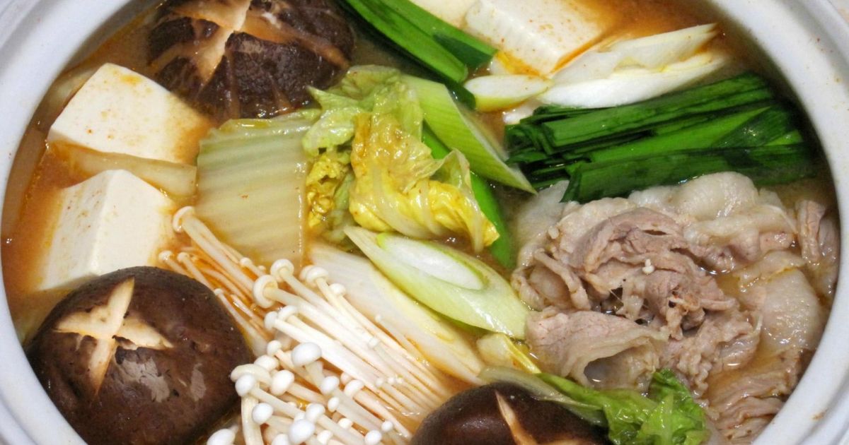 基本のキムチ鍋 by 桃屋レシピ 【クックパッド】 簡単おいしい