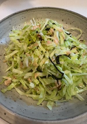 困った時！ツナとキャベツのサラダ-レシピのメイン写真