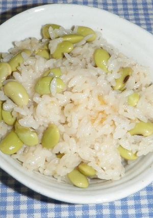 ひたし豆の豆ご飯-レシピのメイン写真