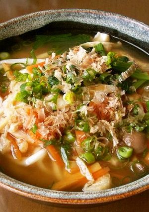 具沢山の煮かけうどん-レシピのメイン写真
