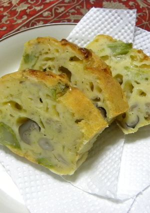 ヘルシー*もちもち♡ケークサレ♪-レシピのメイン写真
