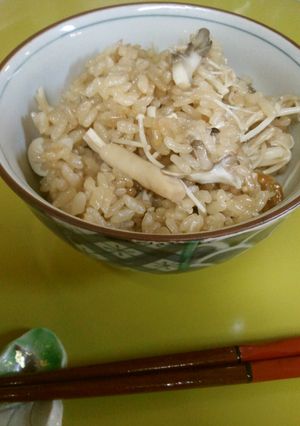 簡単♪きのこの炊き込みご飯-レシピのメイン写真