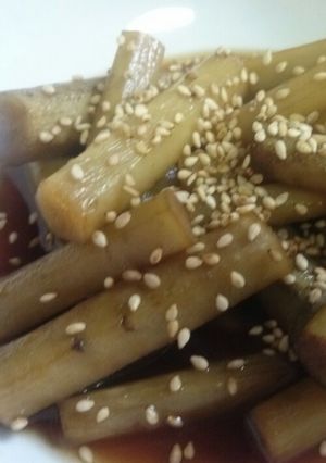 ゴボウの甘辛煮-レシピのメイン写真
