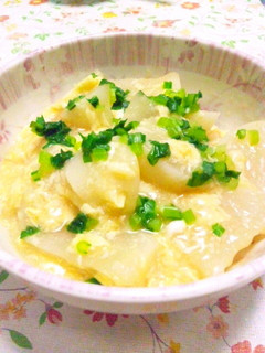 あったか優しい〜かぶの卵あん生姜風味♪-レシピのメイン写真