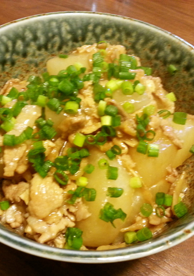 大根と豚肉の炒め煮-レシピのメイン写真