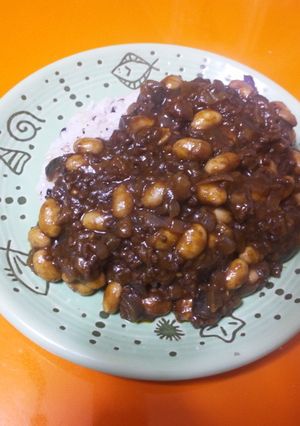 大豆とナスのドライカレー♪-レシピのメイン写真