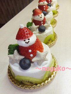 ワンコ(犬)のクリスマスケーキ-レシピのメイン写真