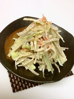 胡麻ドレッシングで☆ごぼうの簡単サラダ♩-レシピのメイン写真