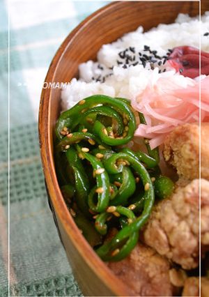 お弁当にちゃちゃっと!ピーマンのきんぴら-レシピのメイン写真