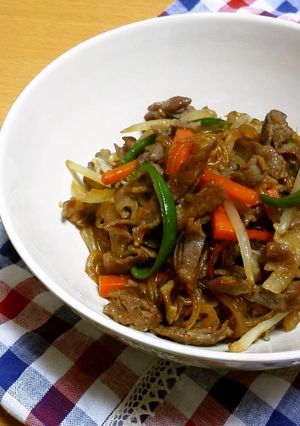 調味料2つ!簡単チャプチェ-レシピのメイン写真
