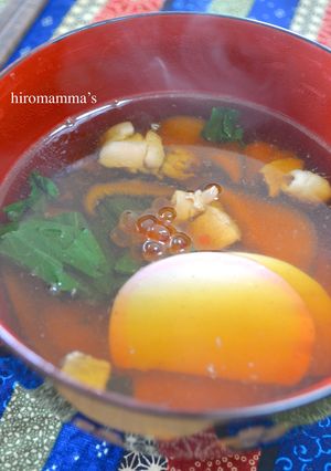 我が家のお雑煮◇お正月おせち◇-レシピのメイン写真
