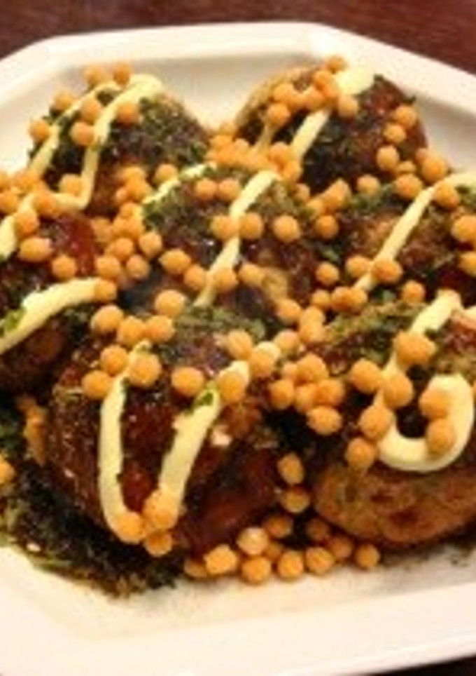 たこ焼き➕あられ♪-レシピのメイン写真