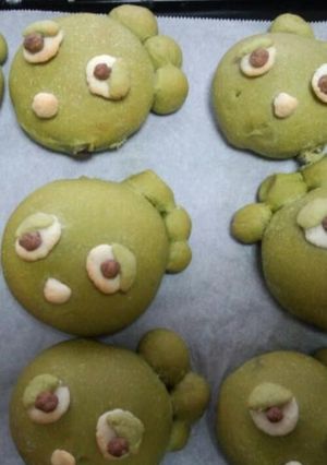 ガチャピンパン♪-レシピのメイン写真