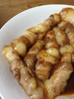 おもち豚肉巻き巻き!-レシピのメイン写真