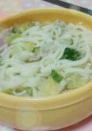 レンジで☆冬の煮込みうどん-レシピのメイン写真