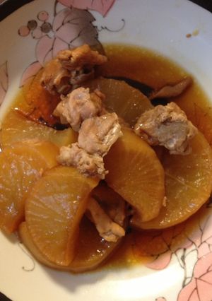 チャーシューの煮汁を使って大根煮!!-レシピのメイン写真
