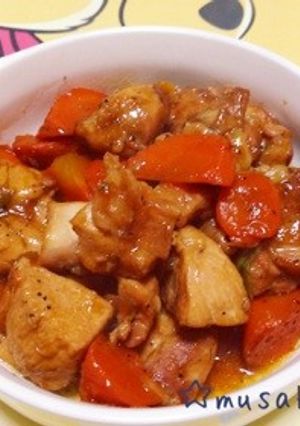 鶏肉とニンニクのさっぱりスタミナ煮-レシピのメイン写真