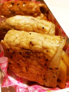 お弁当にぴったり☆生姜焼き風レンコン巻き-レシピのメイン写真