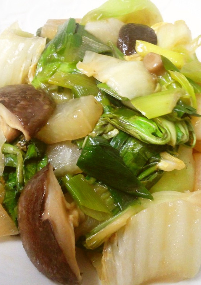 冬野菜の中華炒め-レシピのメイン写真