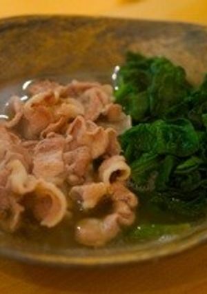 ちぢみほうれん草の常夜鍋-レシピのメイン写真
