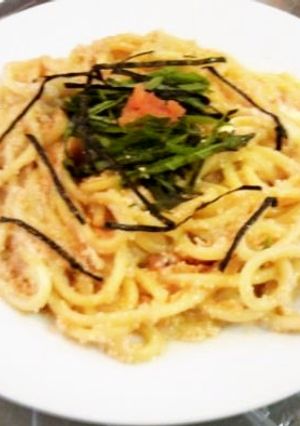 簡単♪クリームたらこスパゲティ☆-レシピのメイン写真