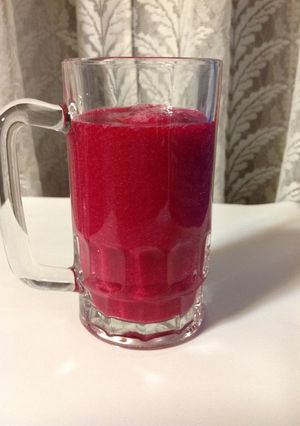 ビーツとオレンジのスムージー-レシピのメイン写真