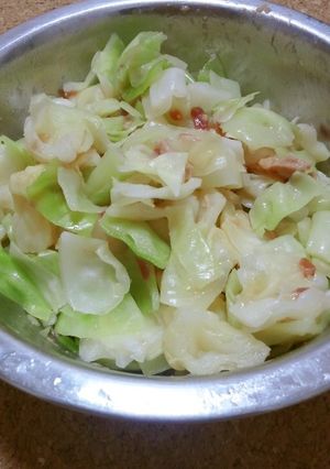キャベツの梅ツナ味噌-レシピのメイン写真