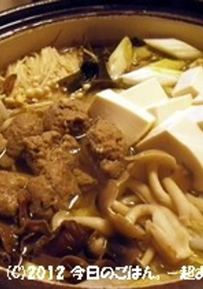 いわしのつみれ　鍋の友♪手は汚れません-レシピのメイン写真