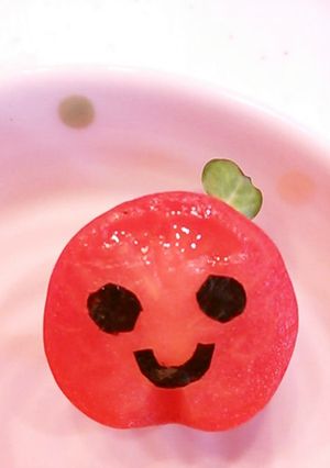 スマイルトマトちゃん♡-レシピのメイン写真