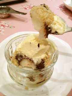 梨とチョコのクランブル-レシピのメイン写真