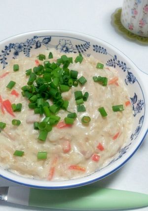 冷ご飯で!和風ミルクリゾット-レシピのメイン写真