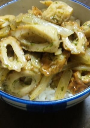 青のりたっぷりちくわ丼-レシピのメイン写真
