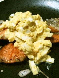 秋鮭のタルタル-レシピのメイン写真
