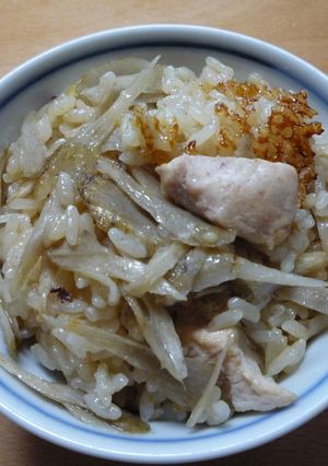 おでんだしで炊き込み-レシピのメイン写真